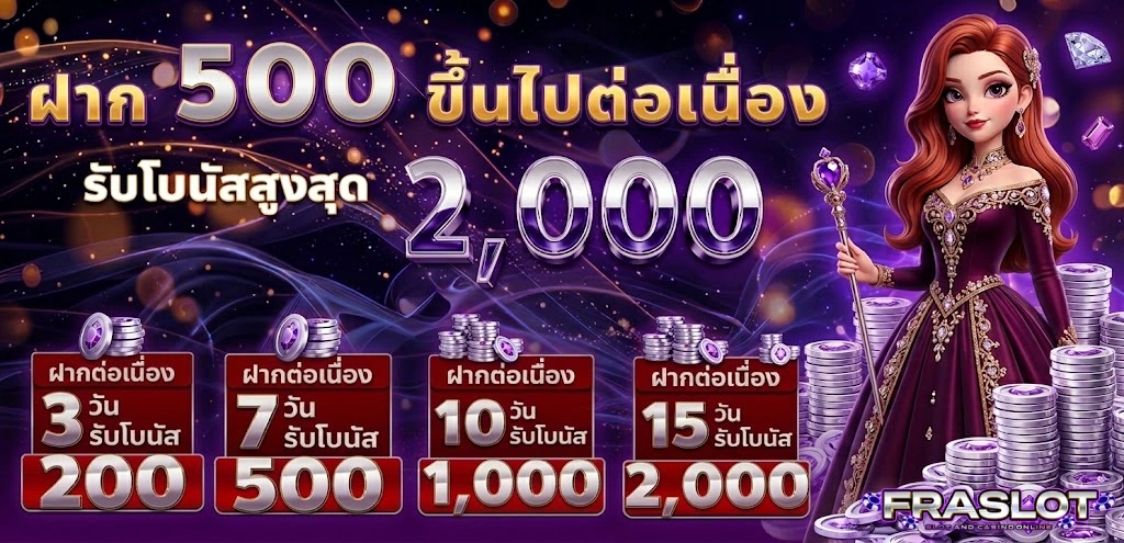 FRASLOT-โปรโมชั่น